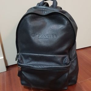 Coach Men's Leather Backpack